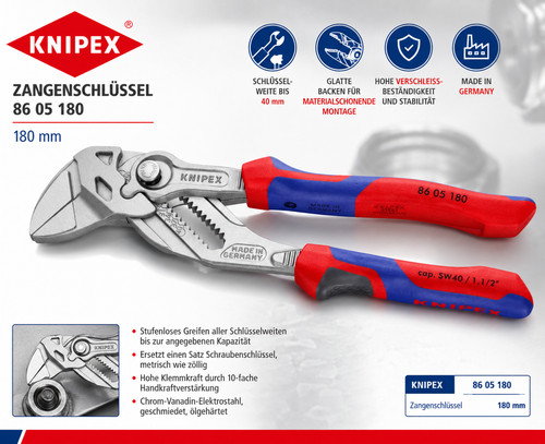 Knipex zangenschlüssel 05 - knipex, 86
