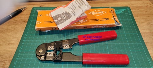 Knipex crimpzange rj45 - crimpzange, rj45(975108)
