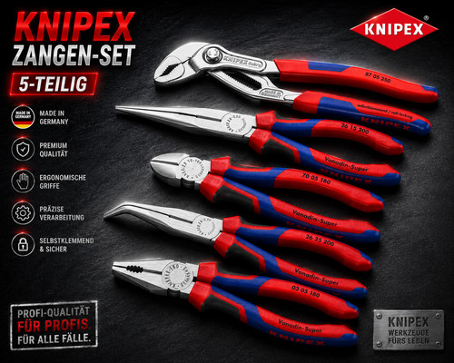 Knipex zangen set tlg - knipex,